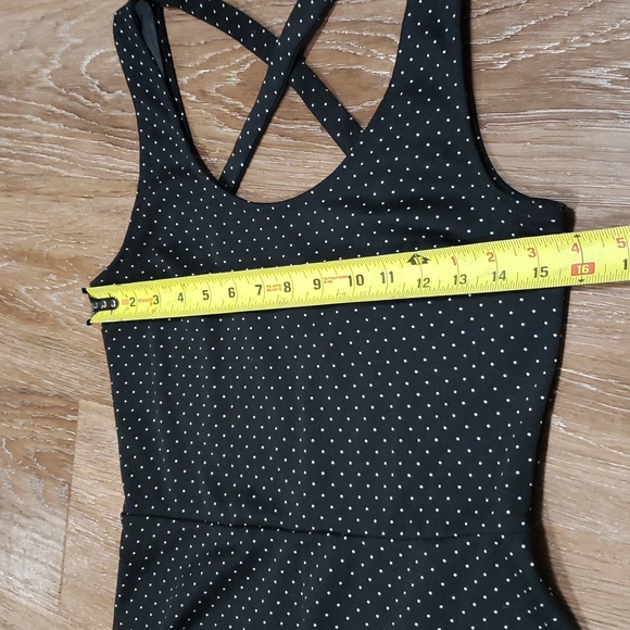 (S) H&M Polka Dot Fit & Flare Mini Dress Dance Party Casual Outdoor Date Night - Picture 5 of 8